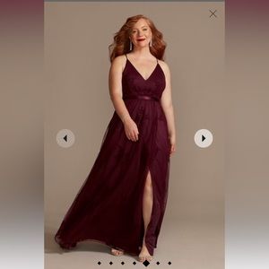 David’s Bridal Bridesmaid Dress